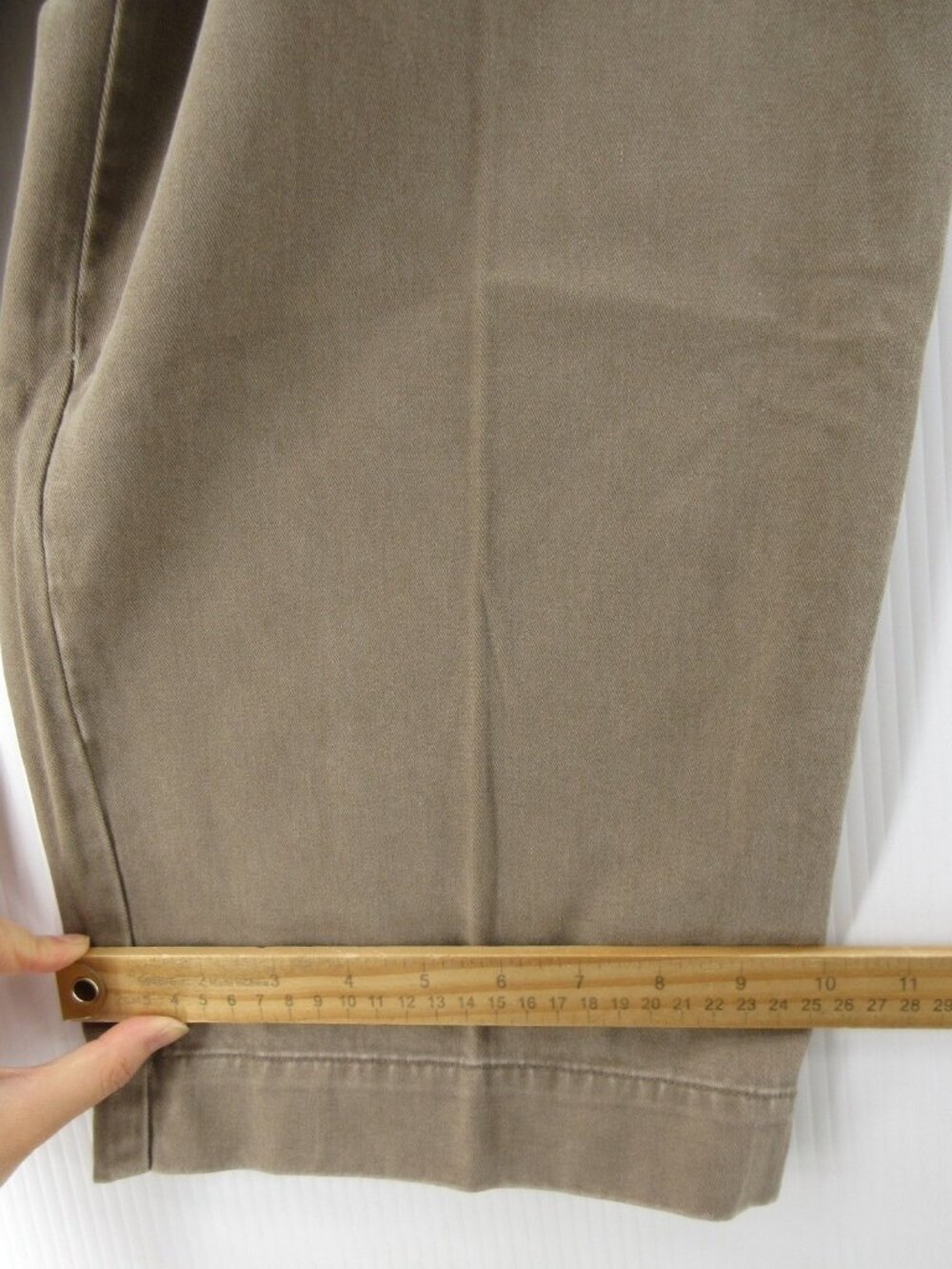 VTG Abercrombie & Fitch Pants 38X32 Chino Baggy 90s Pleated Trousers - Picture 7 of 11